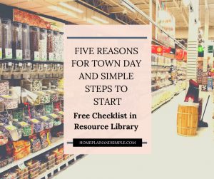 Five Reasons for Town Day and Simple Steps to Start