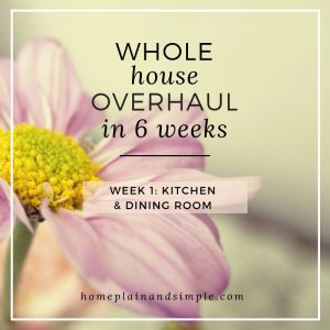 Whole House Overhaul in 6 Weeks. Week One- Kitchen & Dining Room