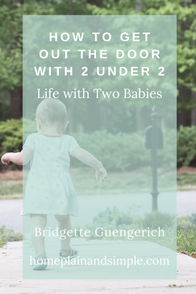 How to Get out the Door with 2 Under 2
